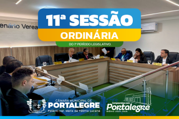  11ª Sessão Ordinária do 1º Período Legislativo de 2025