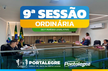 9ª Sessão Ordinária do 1º Período Legislativo de 2025