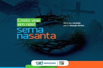 Mensagem em alusão a Semana Santa