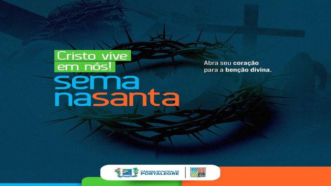 Mensagem em alusão a Semana Santa